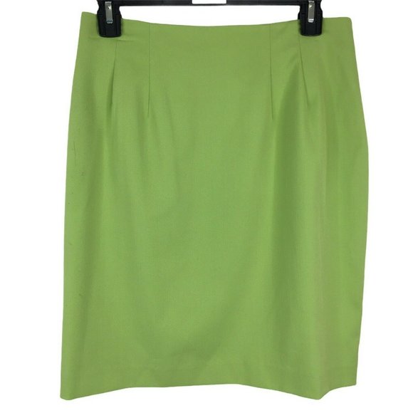 Spiegel Dresses & Skirts - Blushe by Spiegel Straight Skirt Green Lined
